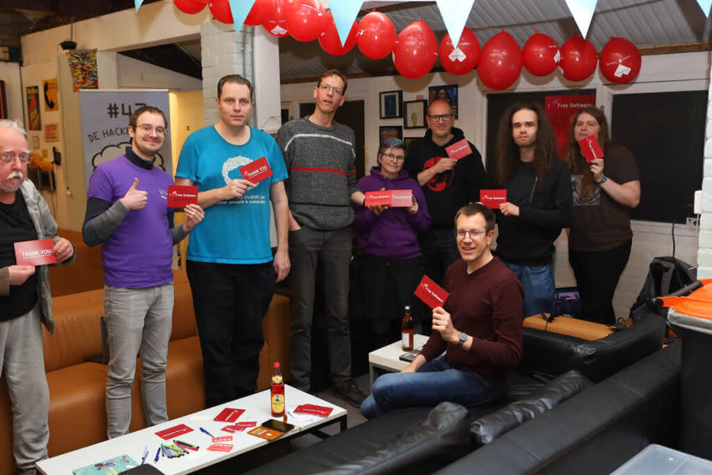 Group picture of attendees (except for photographer)